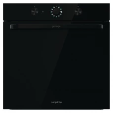 Ugradbena ventilatorska pećnica sa nježnim otvaranjem i zatvaranjem vrata.