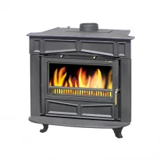 Kamin, Plamen Glas Franklin,crni