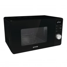 Samostojeća mikrovalna pećnica Gorenje, crna