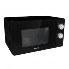 Samostojeća mikrovalna pećnica Gorenje, crna
