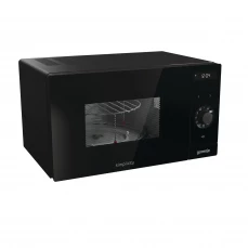 Samostojeća mikrovalna pećnica Gorenje, crna