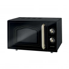 Samostojeća mikrovalna pećnica Gorenje, crna