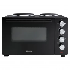 Mini pećnica sa dvije električne ringle.