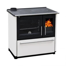 Štednjak, Plamen 850 Glas, bijeli sa izlazom za dim na lijevoj strani