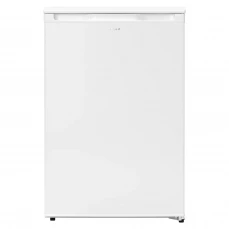 Prednja strana samostojećeg frižidera Tesla, bijeli