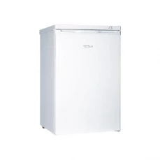 Prednja strana zamrzivača ladičara Tesla, bijeli